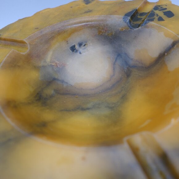 Genuine Alabaster Made in Italy Ash Tray - Picture 9 of 16